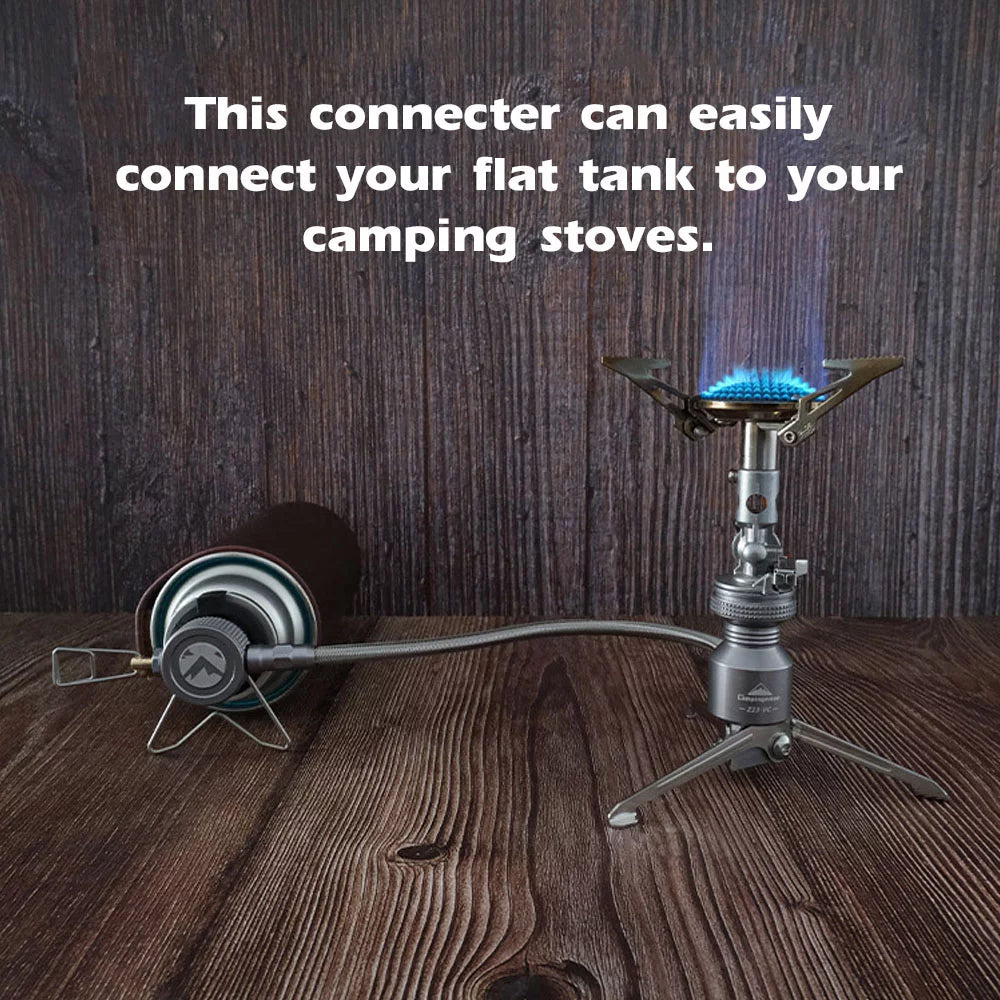 Gas Canisters, Gear Tripods, Adapter CAMPINGMOON Connector, Stoves Butane and Camping Camping for