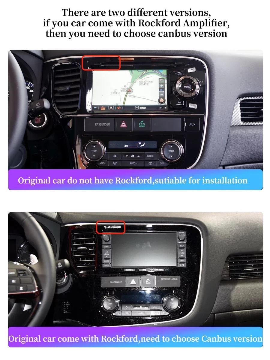 Car For Android 2012 Radio 2018 GG0W Carplay Mitsubishi Multimedia Auto Navigation GF0W - GPS Outlander Player Android 3