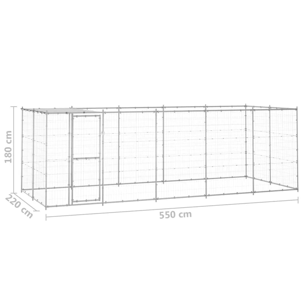 ft2 Anself Steel 130.2 Roof Galvanized with