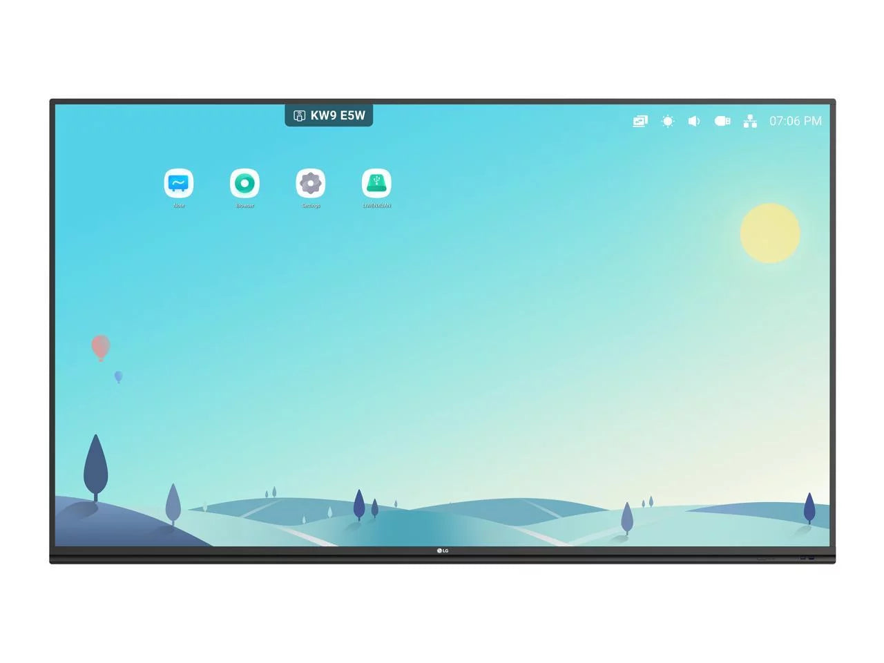 11 software Android 55â?IPS Touch 55TR3DK-B & Built-in CreateBoardâ?with OS, LG whiteboarding UHD Wireless Bluetooth, Mutli
