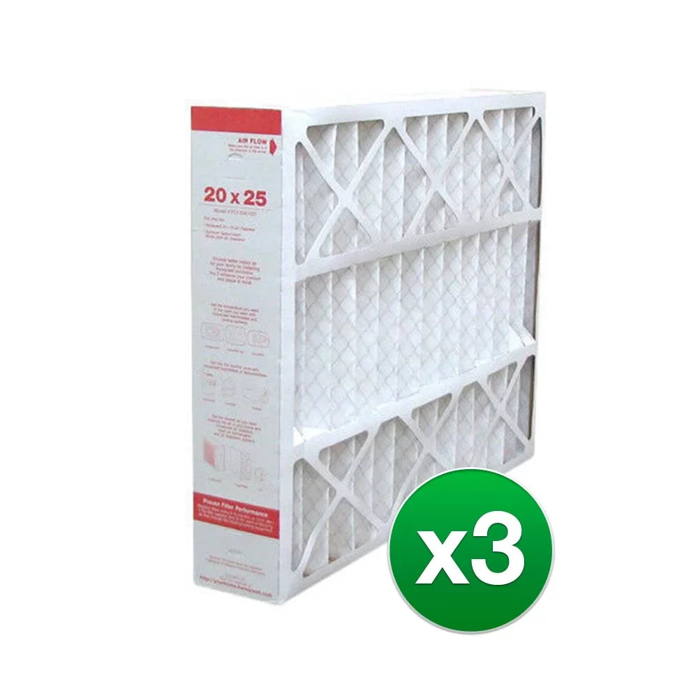 11 20x25x5 FC200E1037 3 Merv AC Furnace Pack - Compatible Air Honeywell Filter