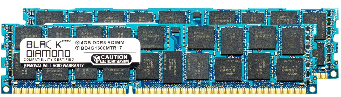 Diamond Upgrade Memory Memory Series PC3-12800 Workstations Black Z620 240pin RAM RDIMM 1600MHz Compaq Workstation Registered HP Z DDR3 ECC 2X4GB for 8GB Module