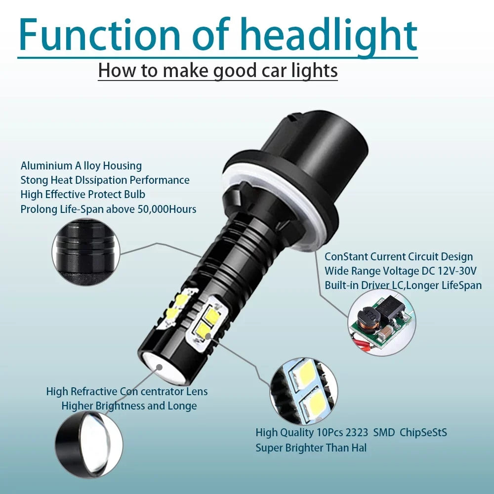 white Kit 2001 6X Tahoe 2002 Silverado Bright 2000 For 6000K Chevy 2000-2006 Headlights Super 1999 Bulbs LED Lights