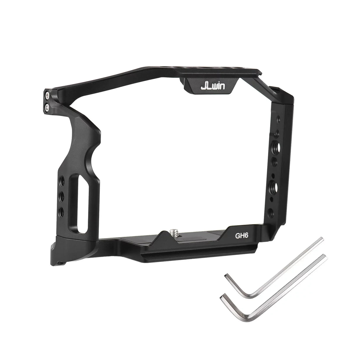 and Shoe Dcenta Compatible Camera with Threaded GH6 Panasonic with Cage Mount Construction Aluminum Holes Alloy Cold Extensive