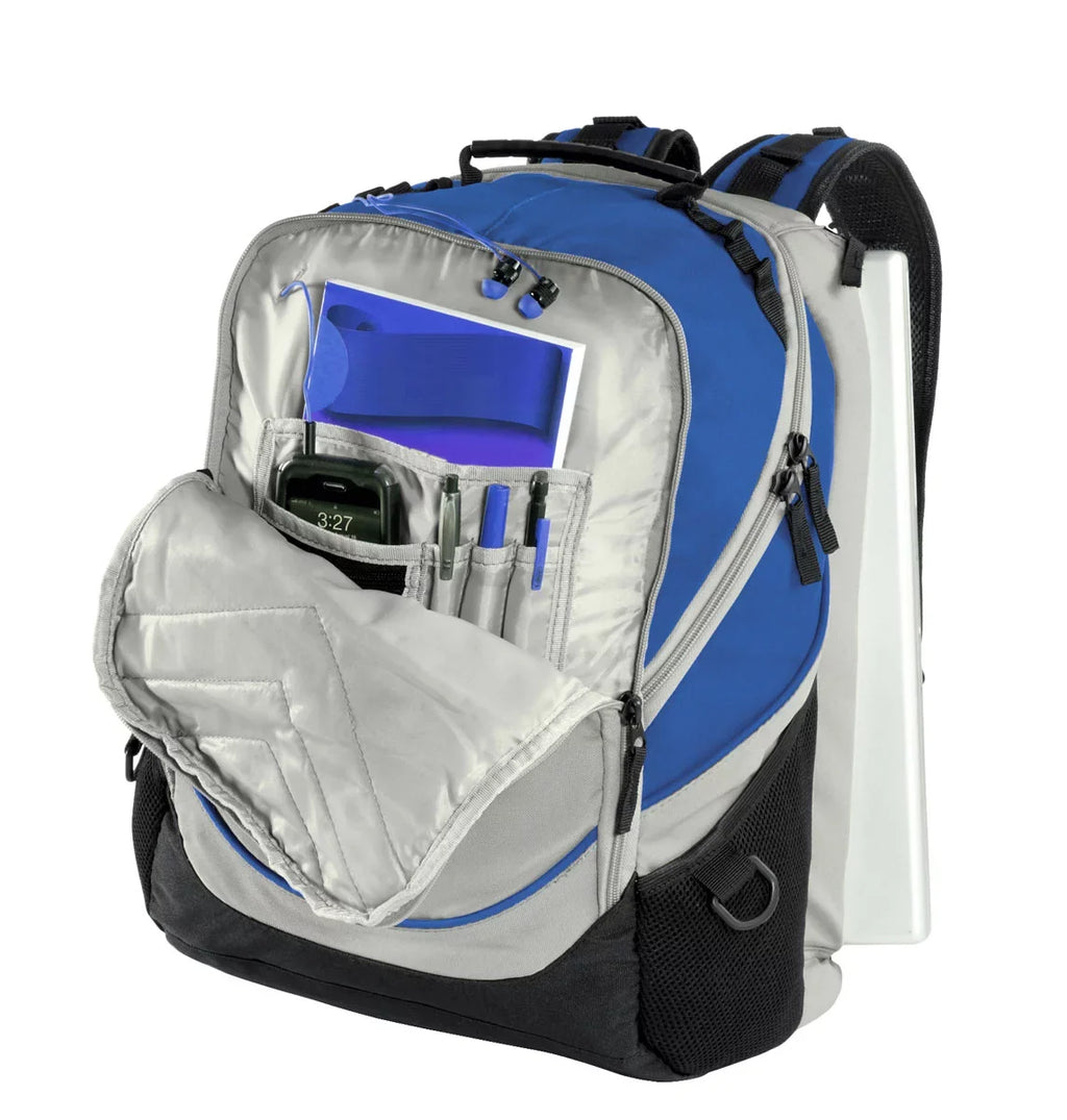 of Backpack University with LOADED Laptop Virginia UVA POCKETS! Backpack Deluxe