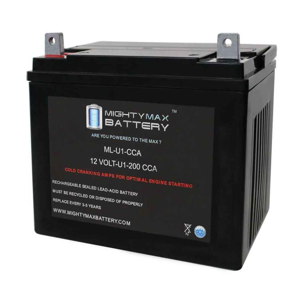 Bobcat Mower ML-U1 for BZT2000 Textron Walk 12V Battery 200CCA Behind