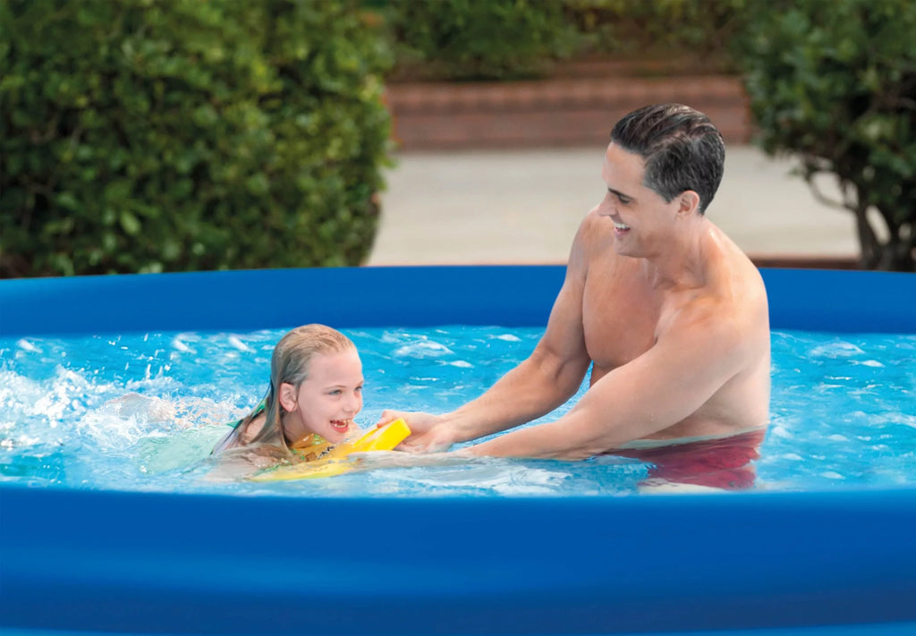 Intex Easy Set 13' Pool Inflatable Outdoor Cover with & Filter x 32" Pump