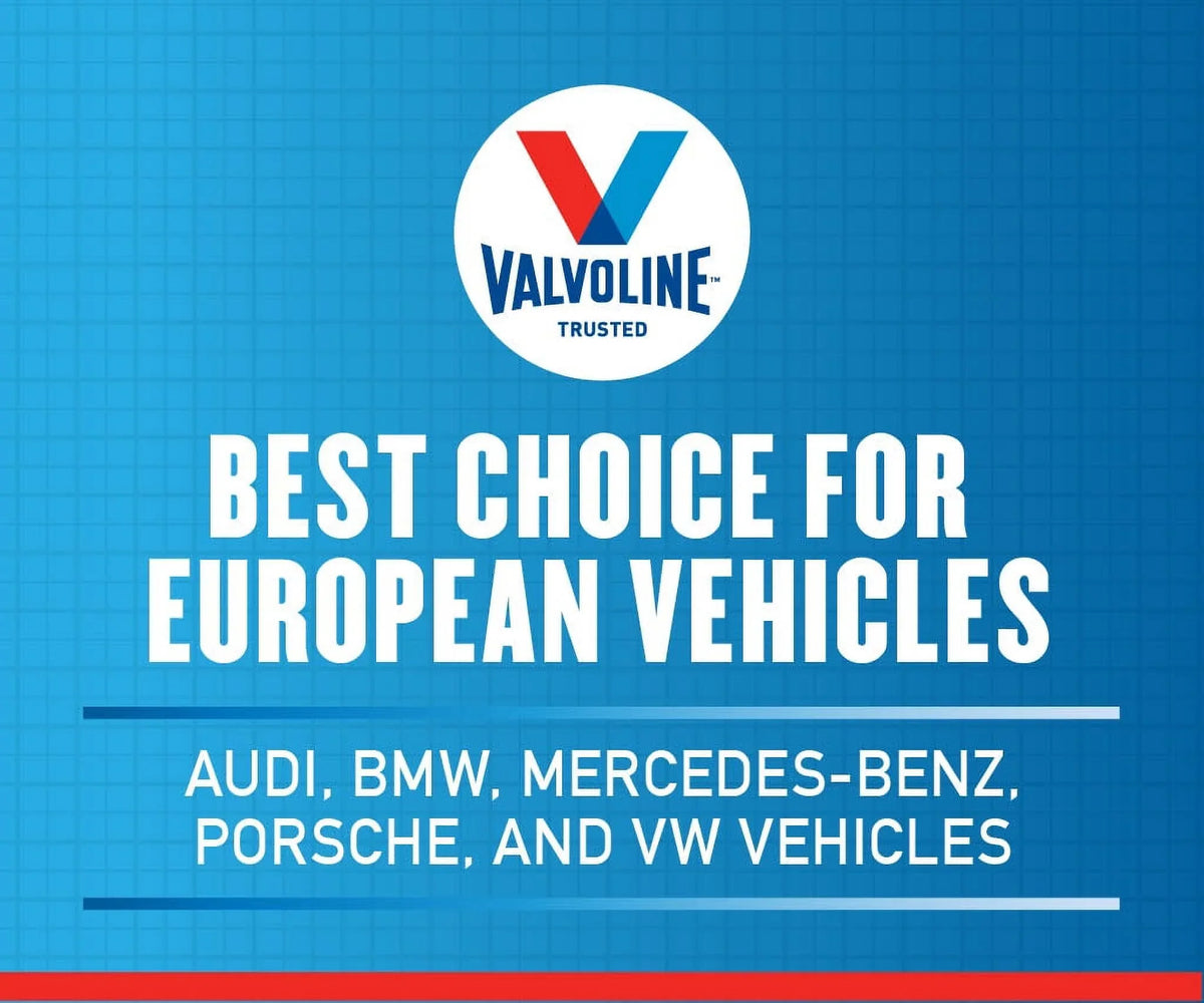 5 Vehicle Oil Motor 0W-40 Full QT Valvoline Synthetic European
