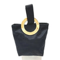 bag handbag (Good) circle mini CELINE Pre-Owned fittings nylon Celine metal ladies