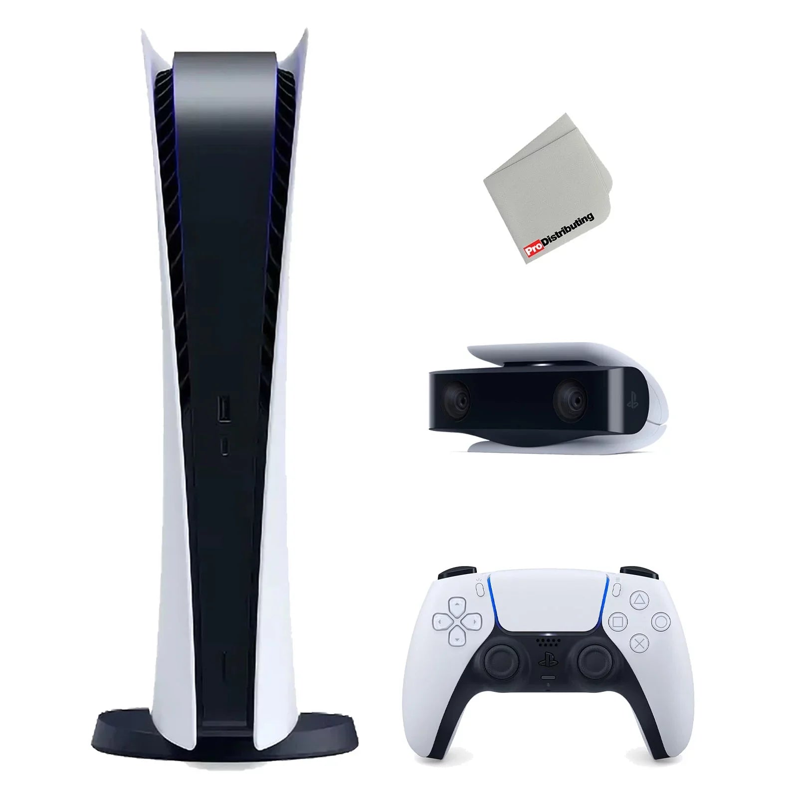 with Version 5 Console Sony Microfiber HD Digital (Japan 1080p Cloth and Import) Playstation Camera