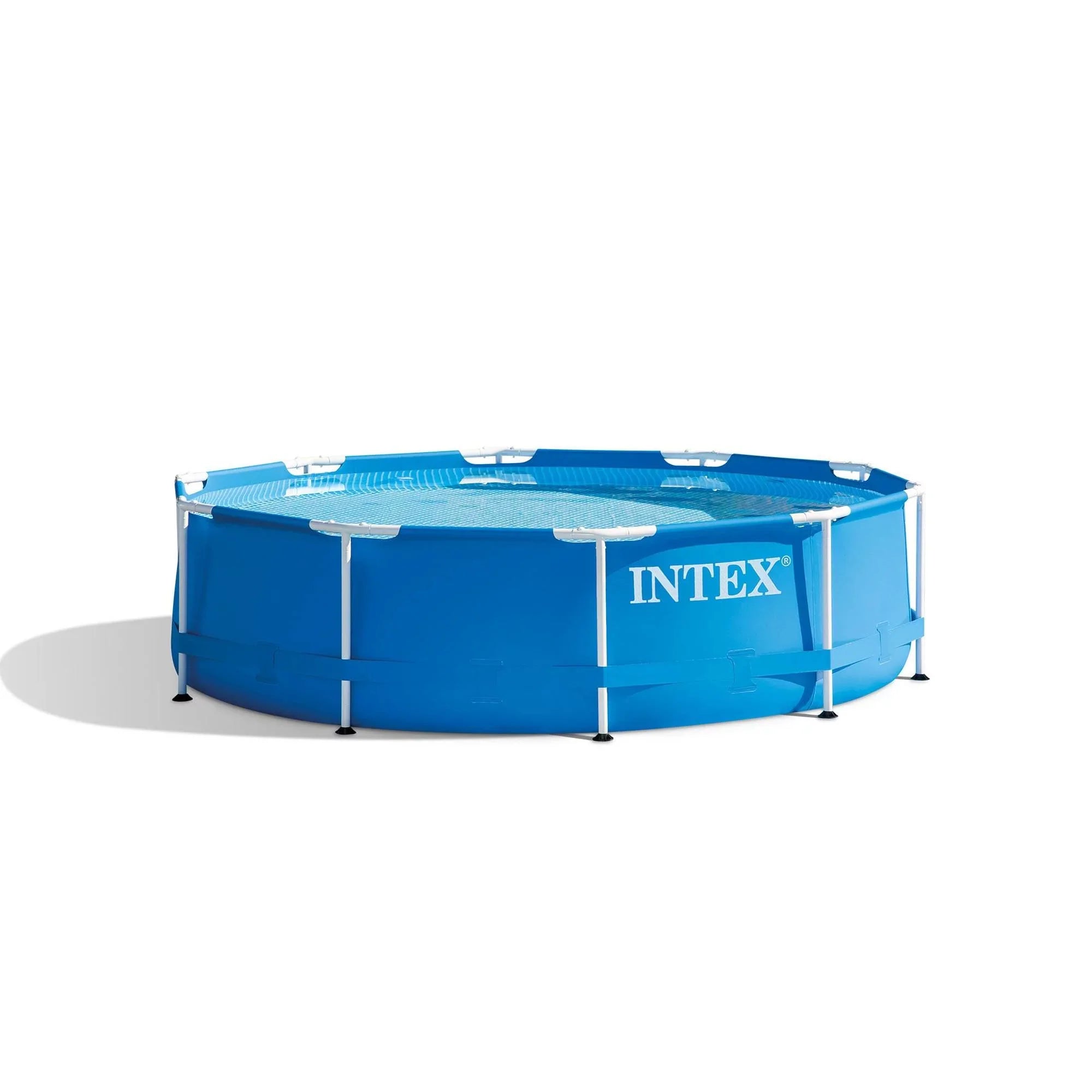 330 Above x Filter Pool Ground GPH Foot Round Intex + Frame Pump Metal 10 2.5