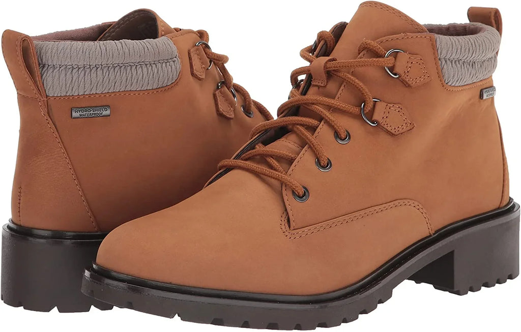 5 Ryleigh Hiker Wide Wp Boot Hiking Cashew Womens Rockport Waterproof