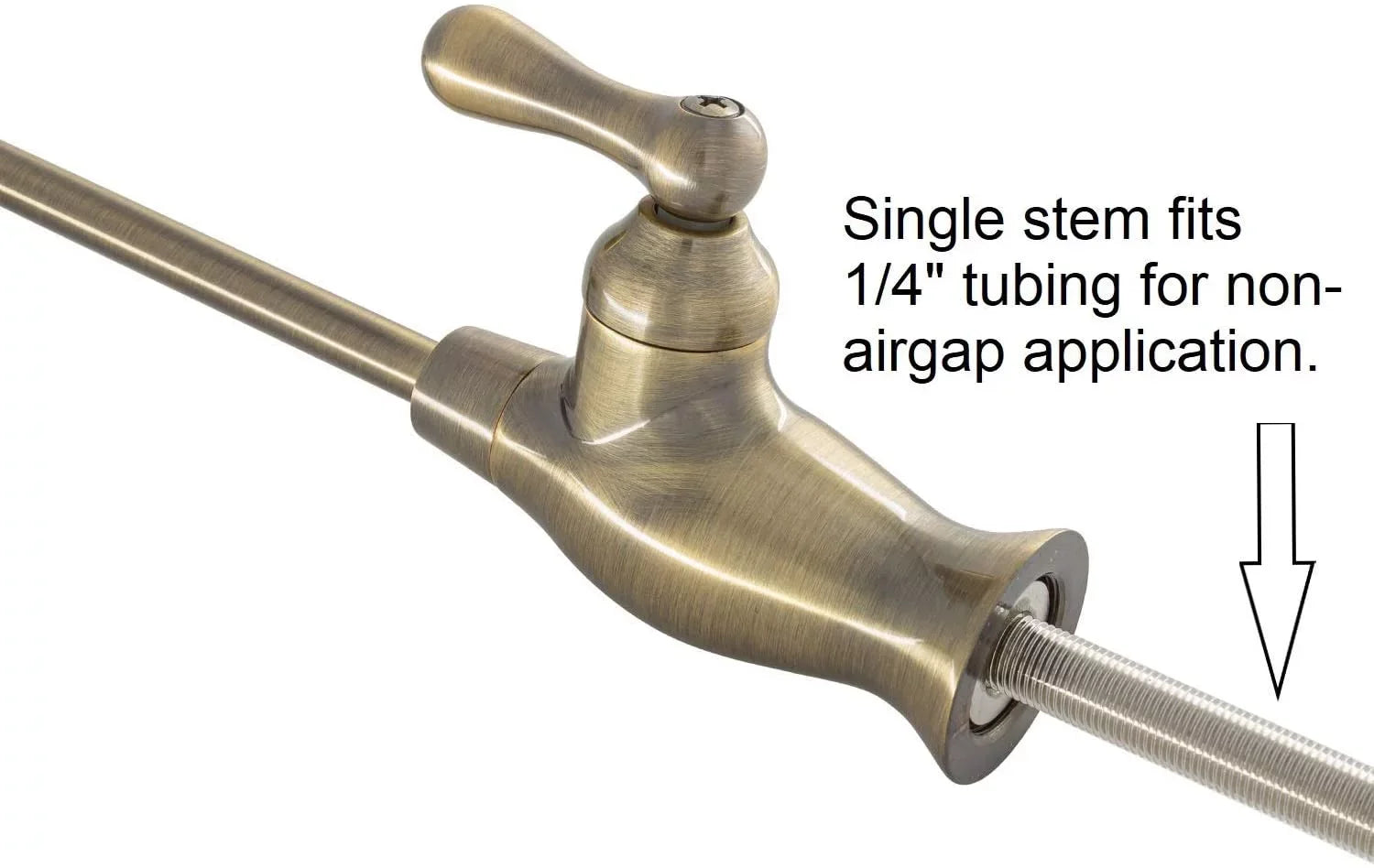 Style Drinking Air With Gap Wrench Water Antique Reverse Brass Faucet Dispenser Faucet Filtration Vase Non Water Metpure Osmosis