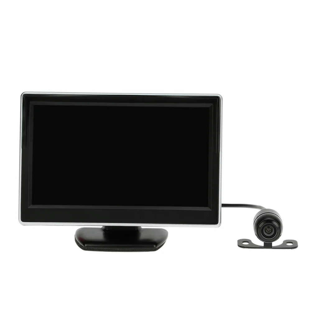 Rear Car Backup 5 View TFT - with Inch LCD Display Parking Camera for and Monitor Safe Assistance System Parking Reverse