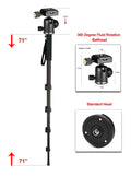 For Monopod Professional 72" / (Dual Heavy Unipod Duty Optional DSC-RX100 Cyber-shot Sony Head) II